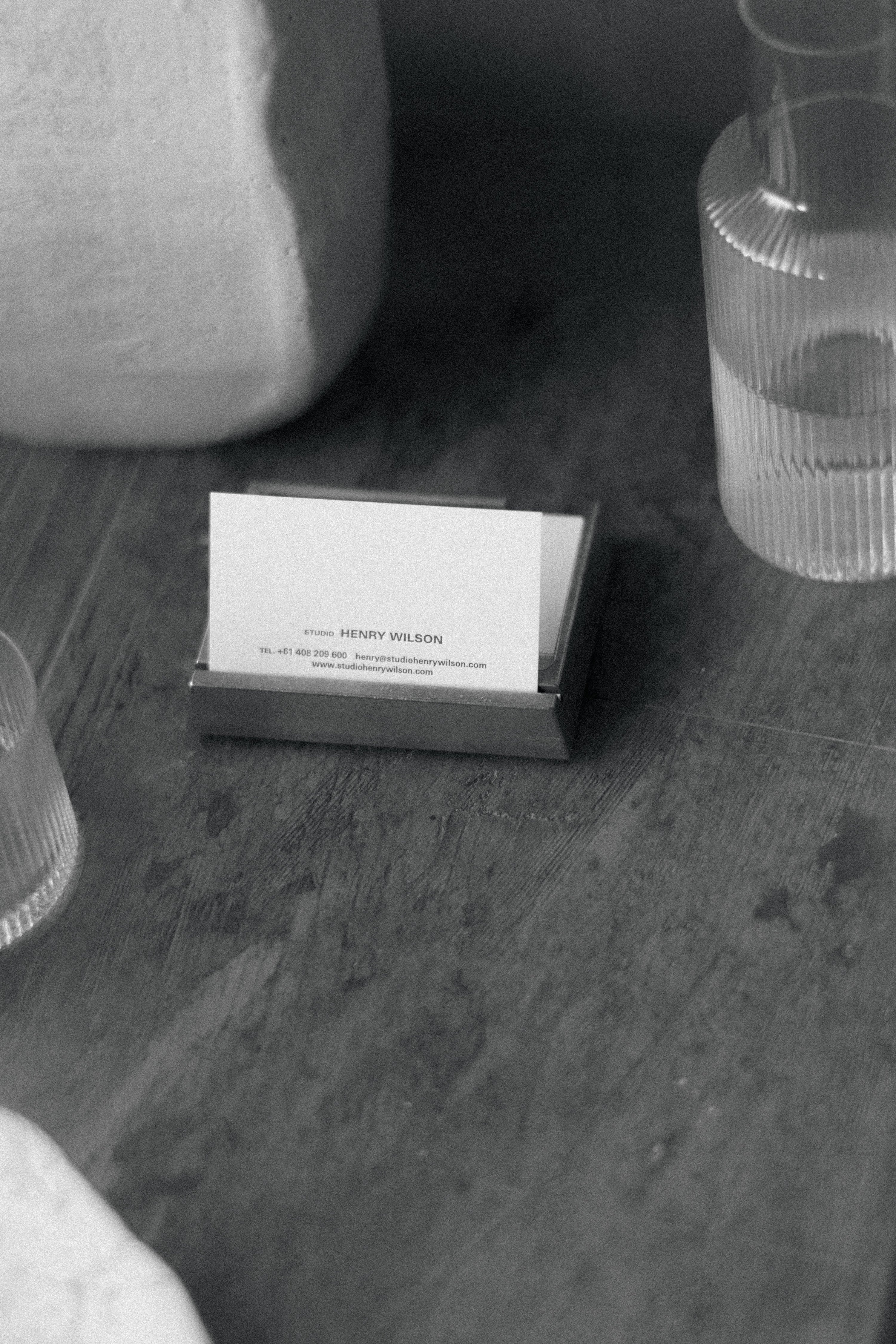 "Tray" Business Card Holder