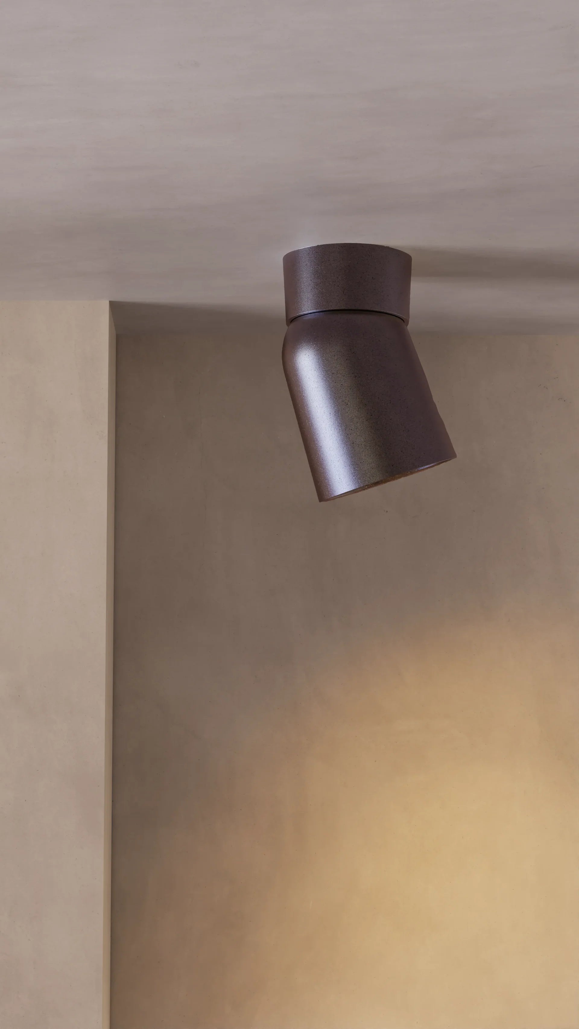 Spot Light - Blackened - Ceiling Mounted