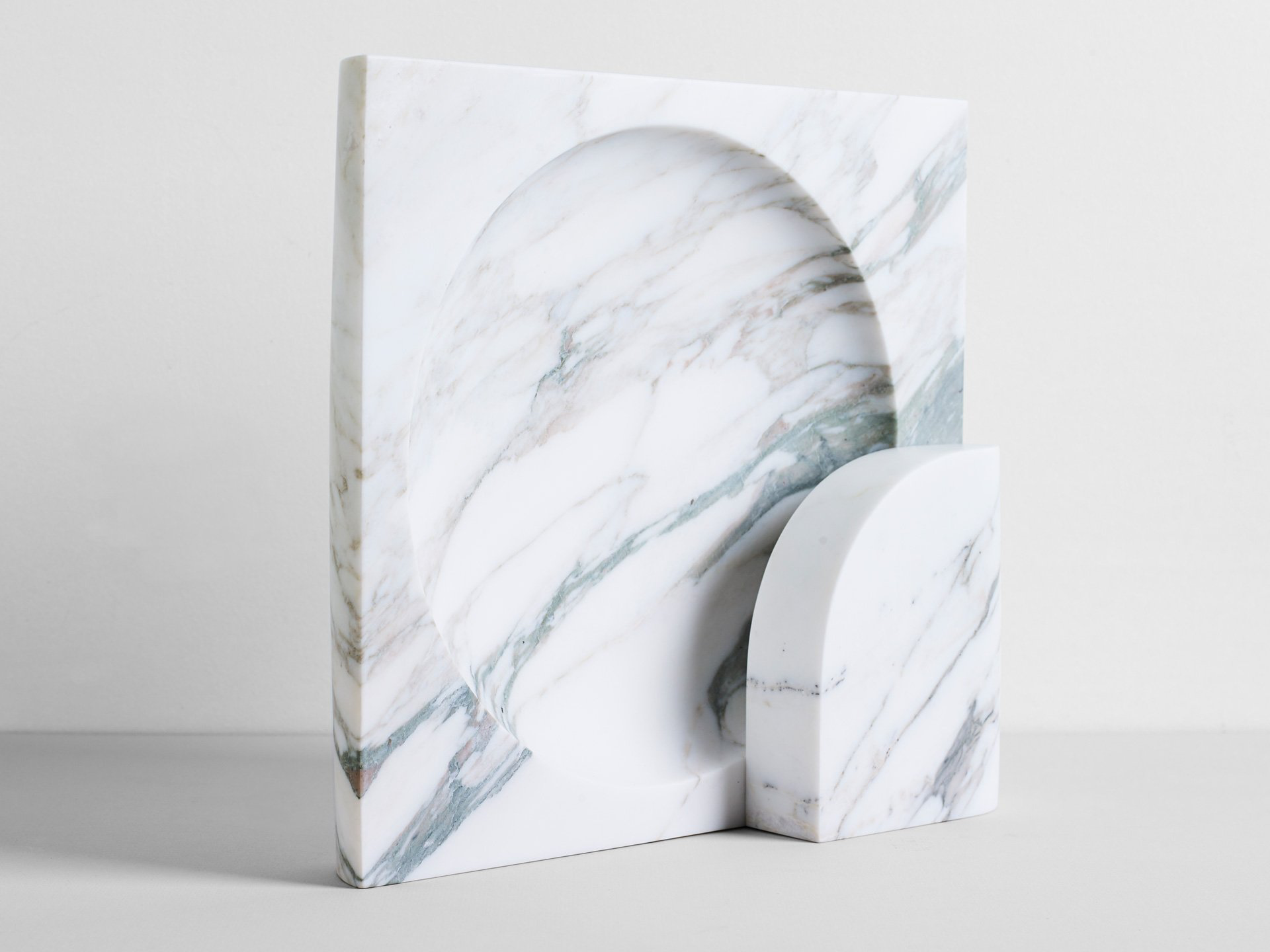 Block Sconce - Calacatta