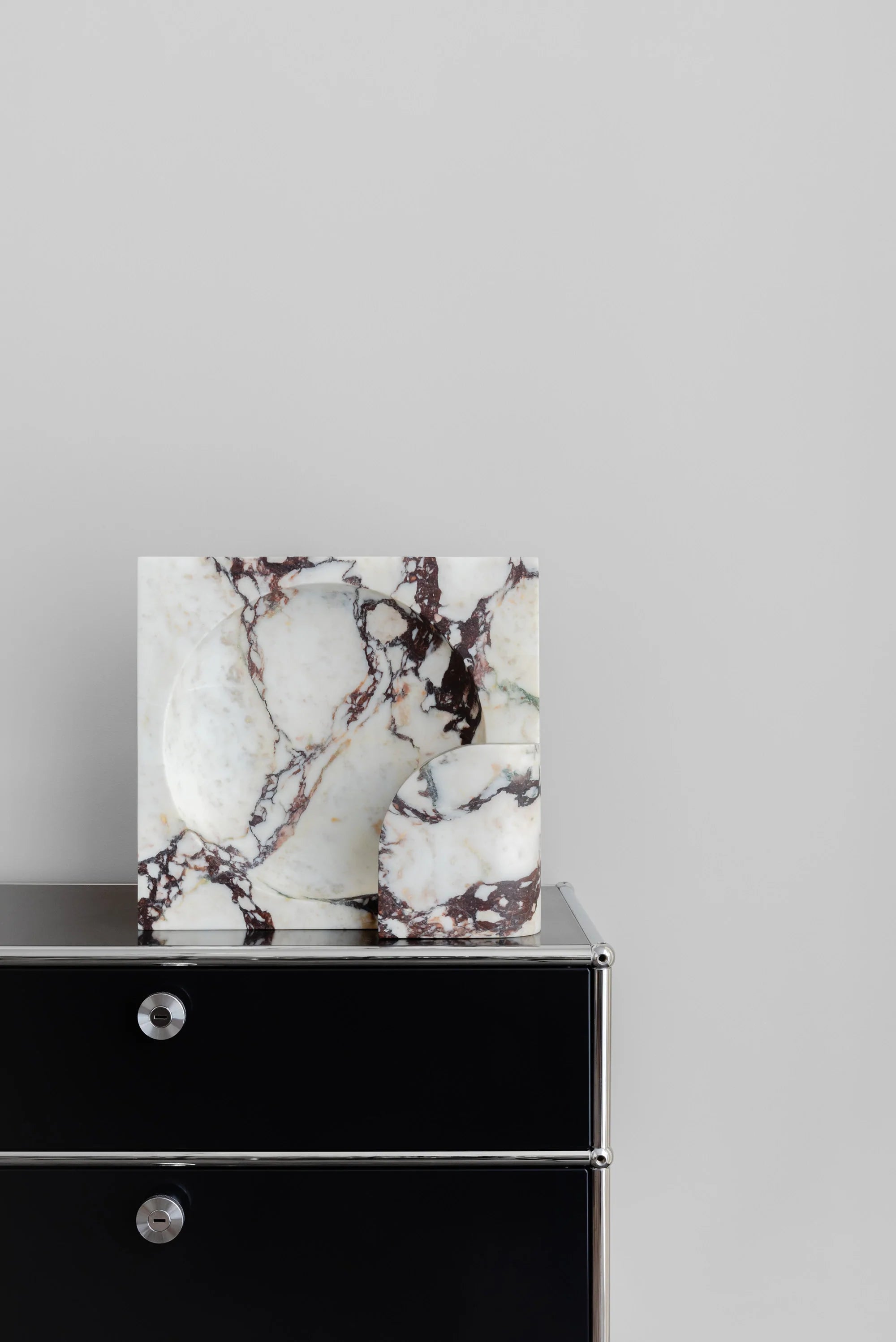 Block Sconce - Calacatta Viola