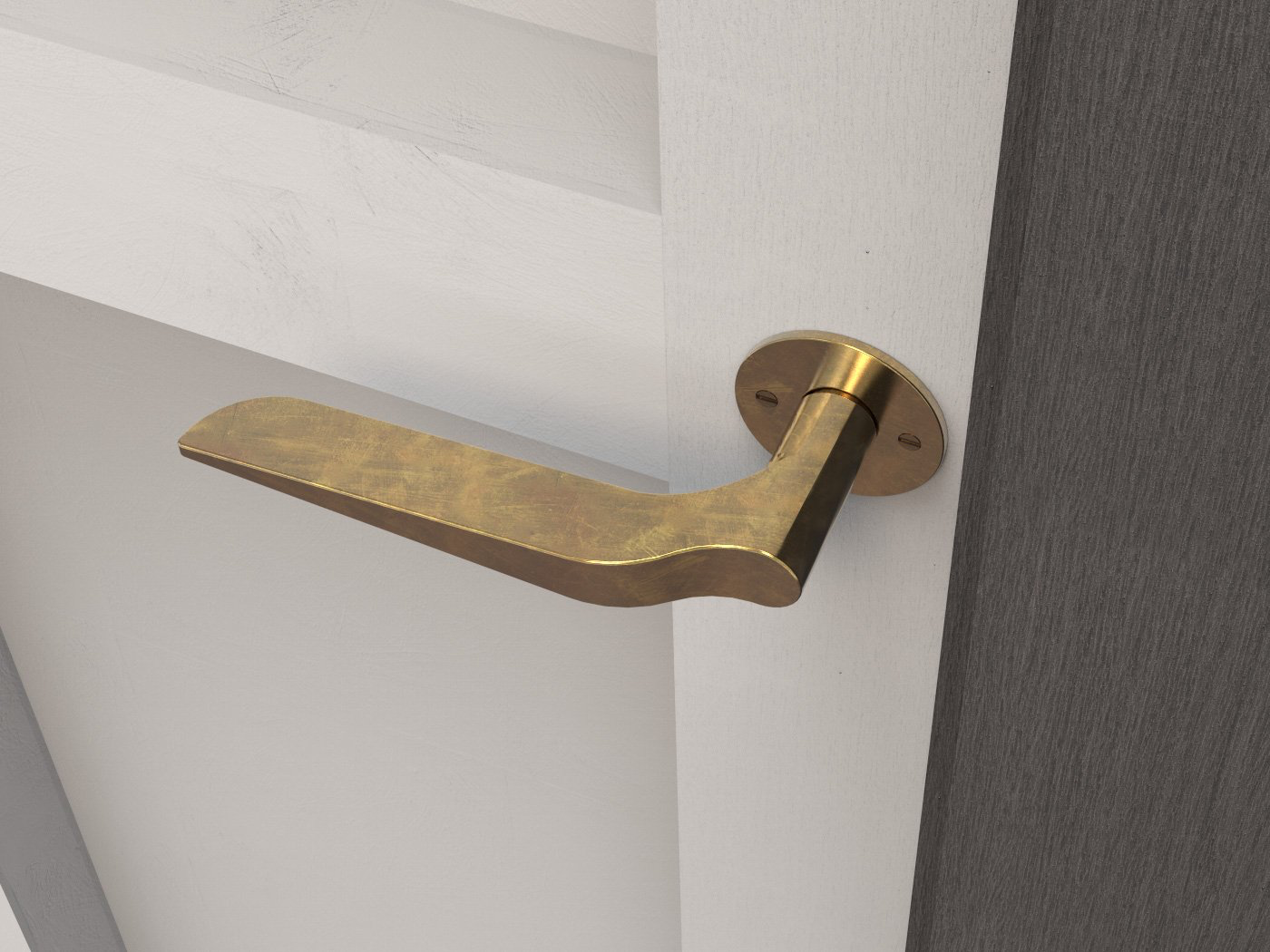 Palais Handle - Brass