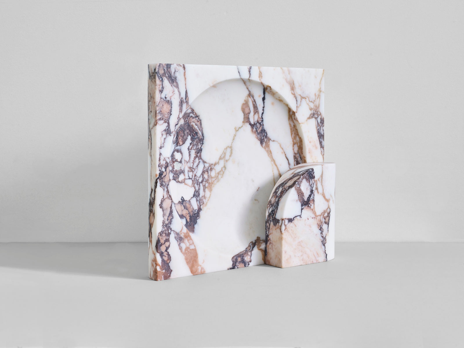 Block Sconce - Calacatta Viola