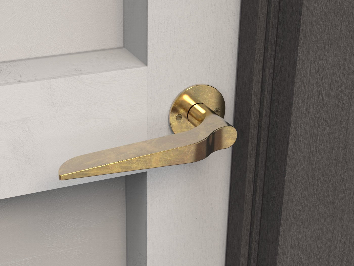 Palais Handle - Brass