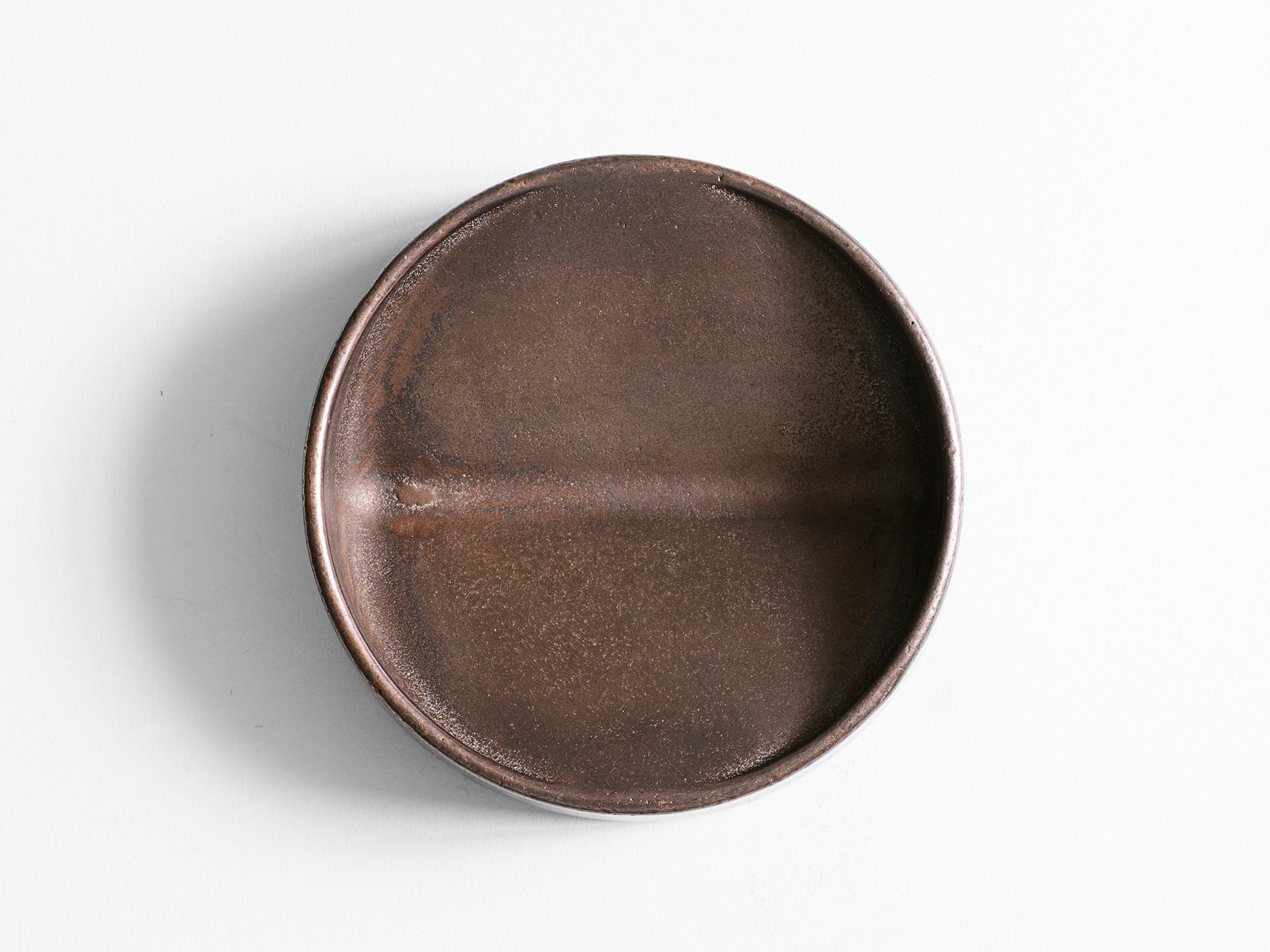 Vide poche Rond - Blackend Bronze