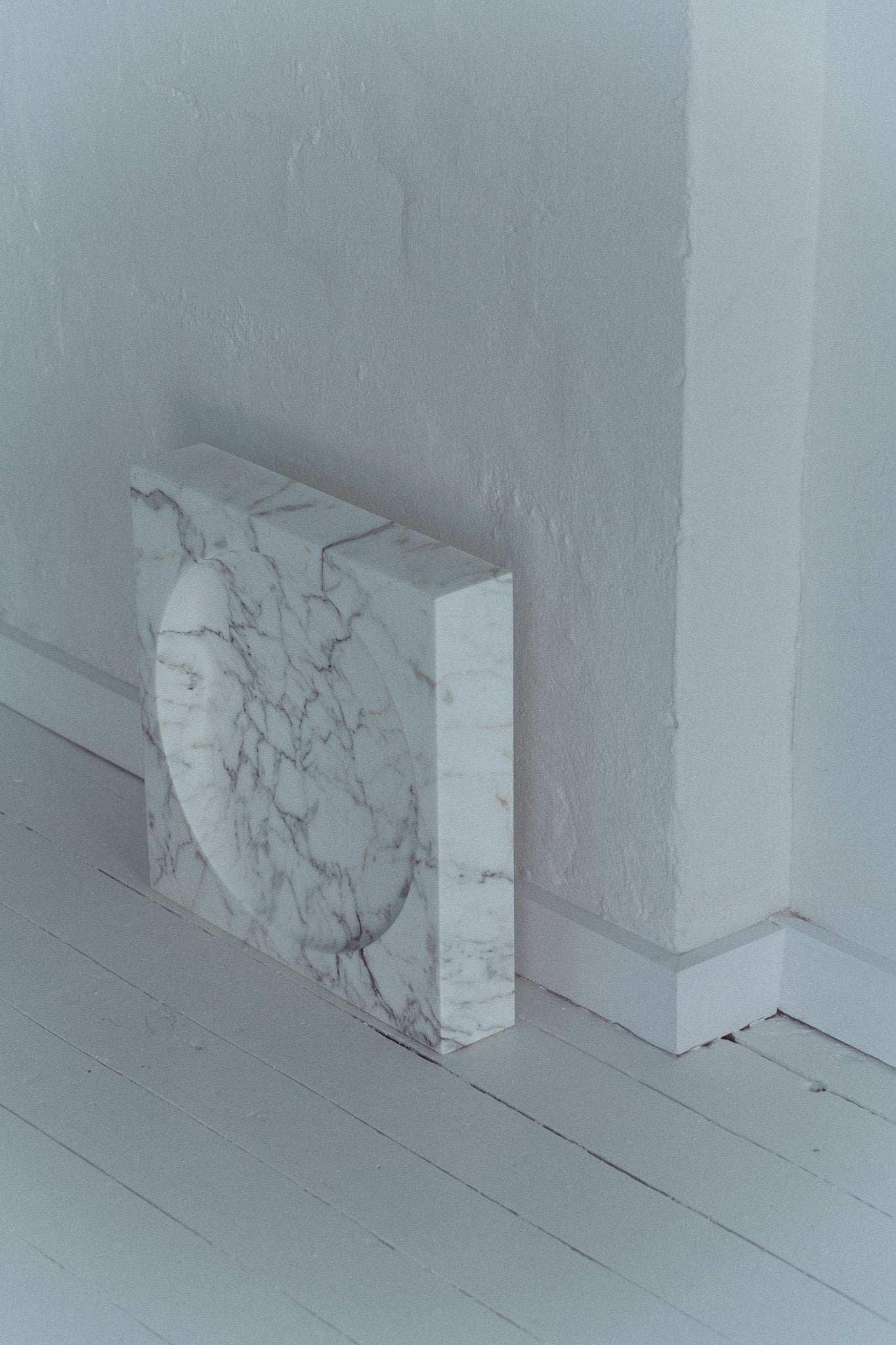 Block Big Poche Rond - Calacatta