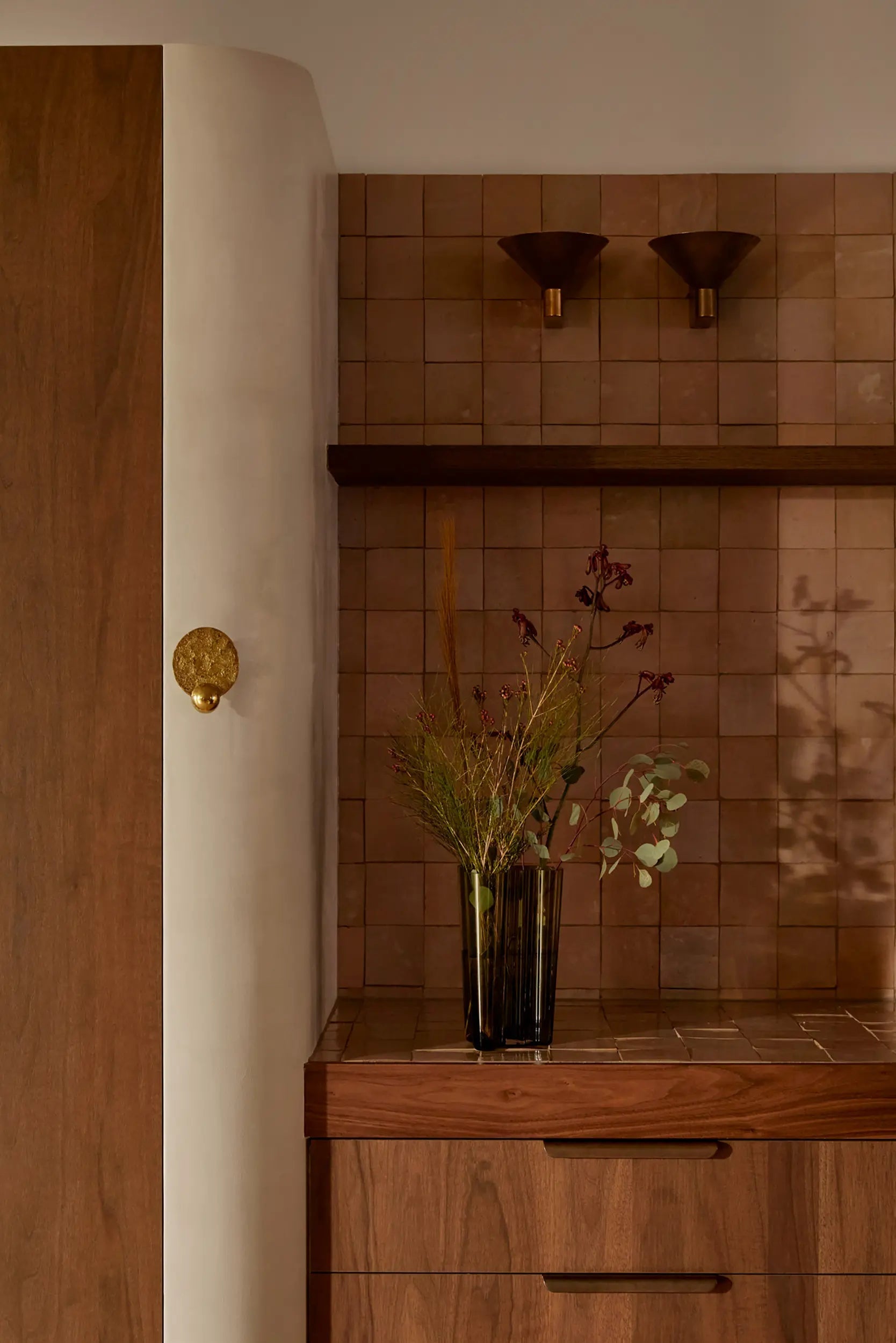 Conical Wall Light - Bronze