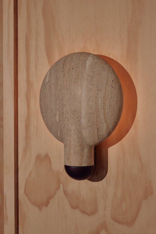 Surface Wall Sconce - Classico Travertine