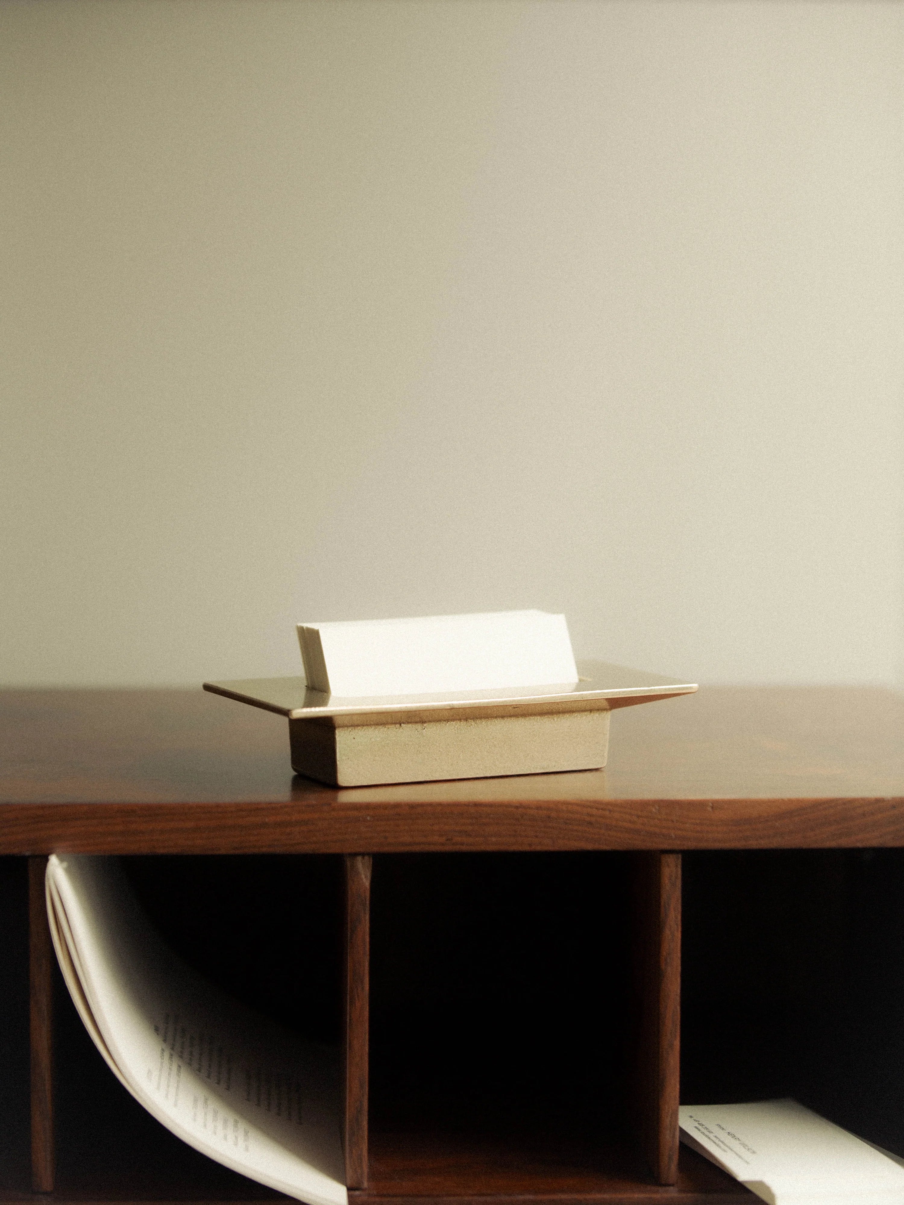 Business Card Holder - Altar - Brass