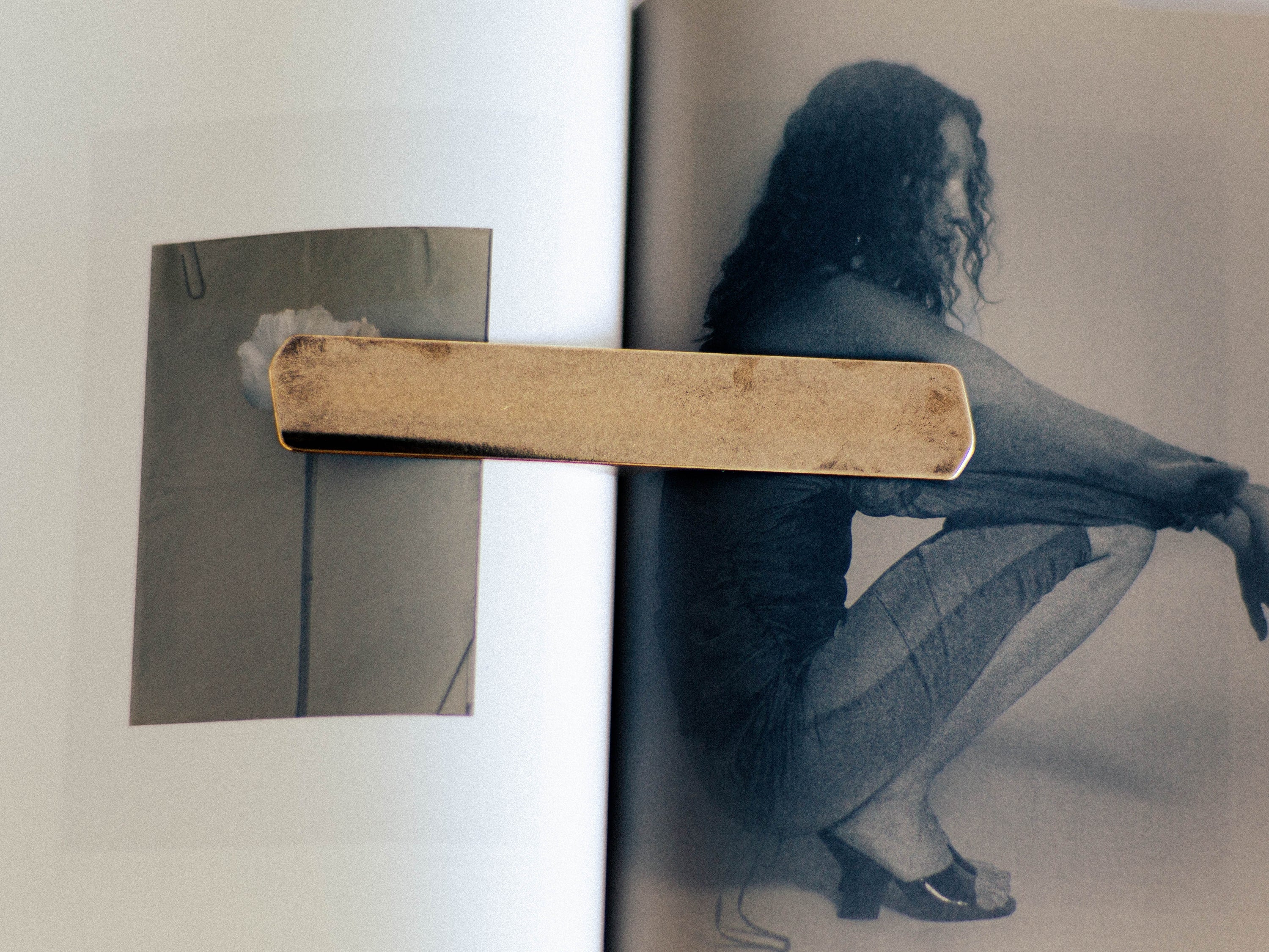 Book Weight - Brass