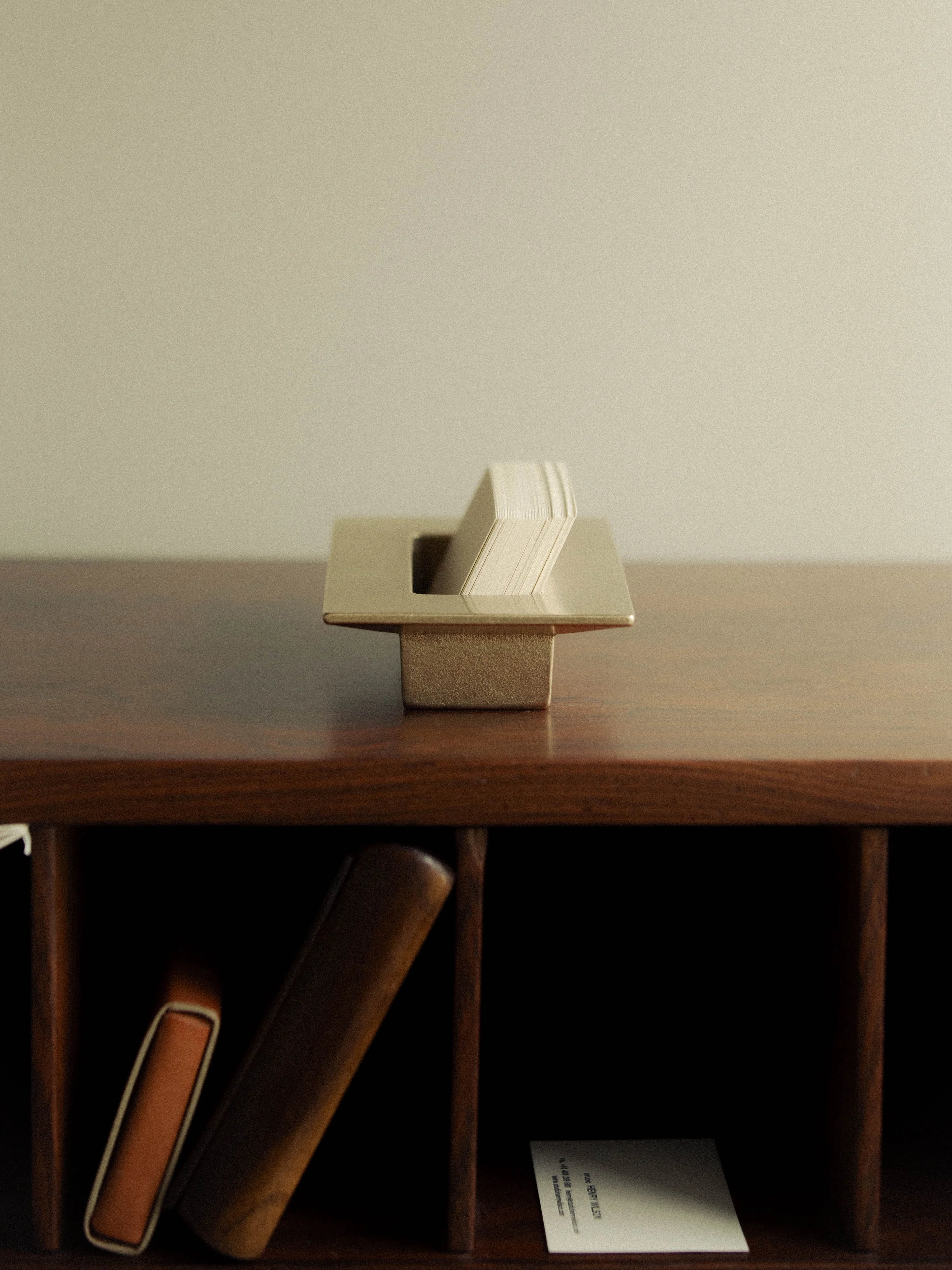 Business Card Holder - Altar - Brass