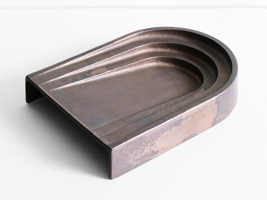 Thoronet Dish - Blackened Bronze