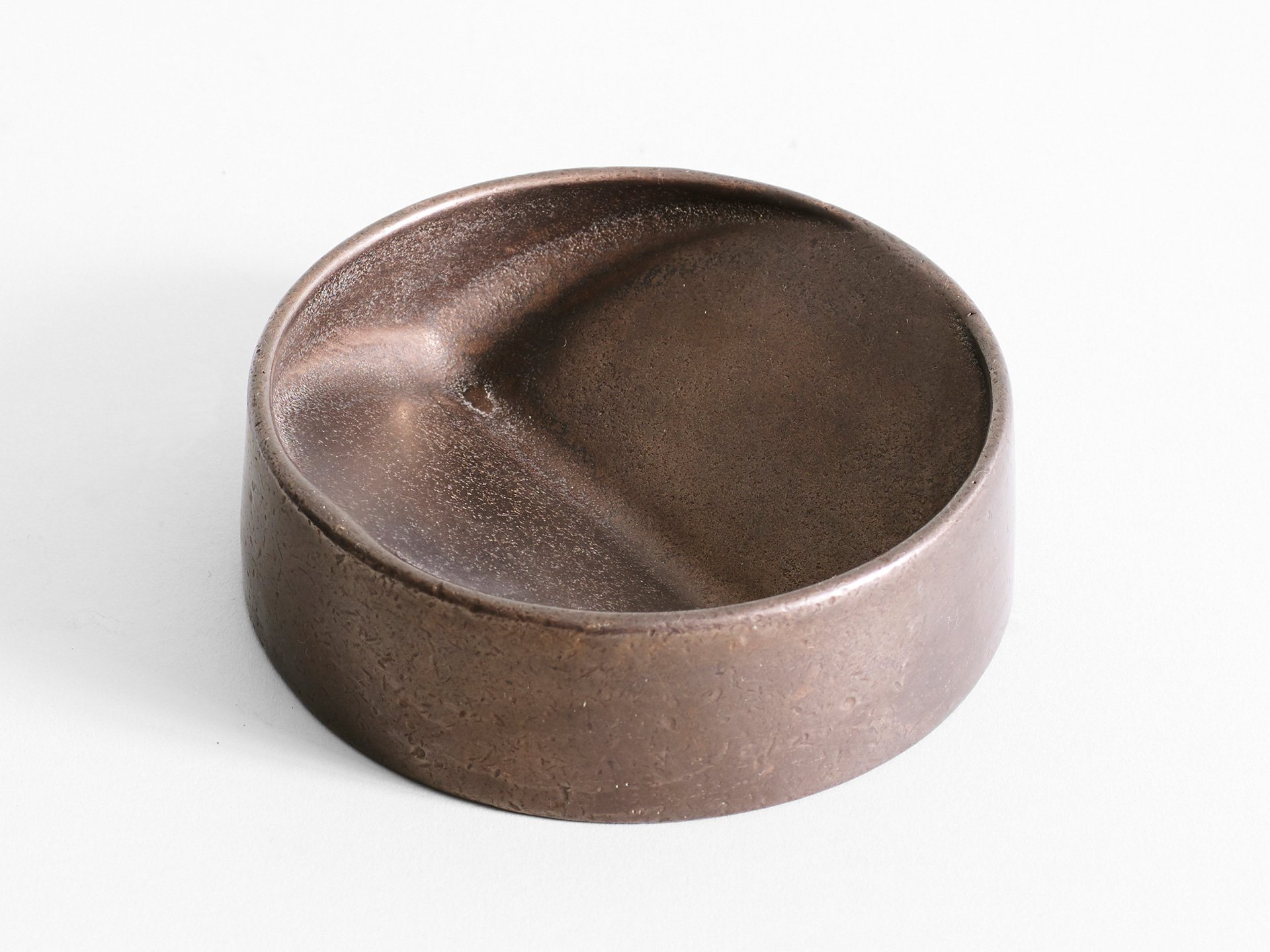 Vide poche Rond - Blackend Bronze