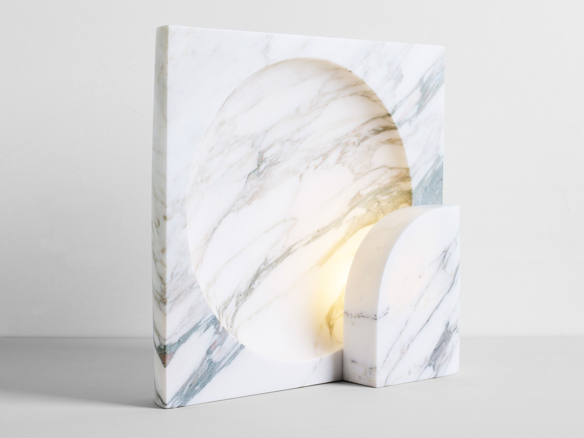 Block Sconce - Calacatta