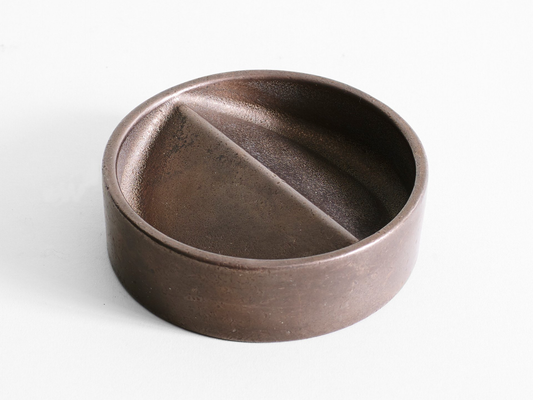 Vide poche Rond - Blackend Bronze
