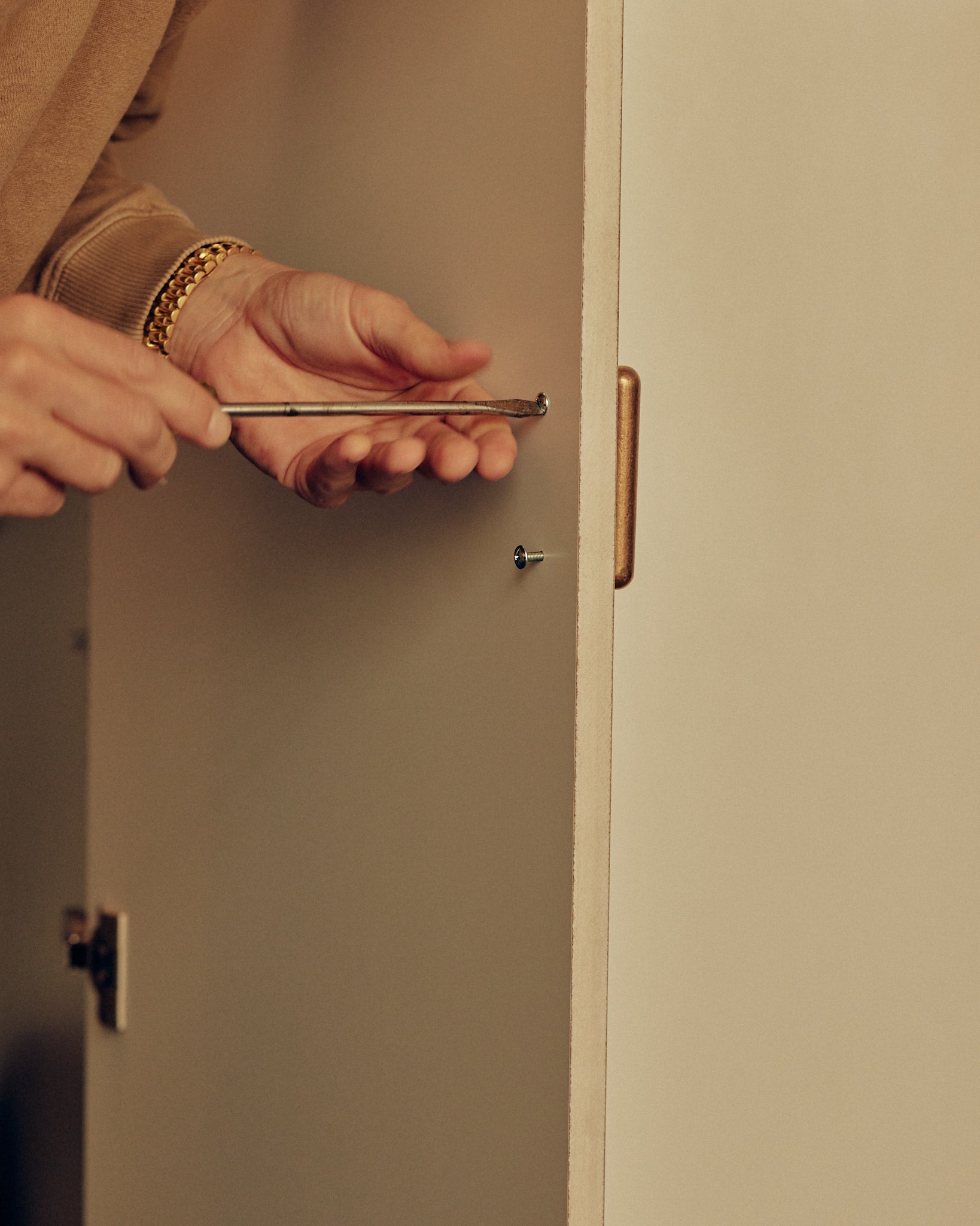 PSL Handle - Brass - 93mm