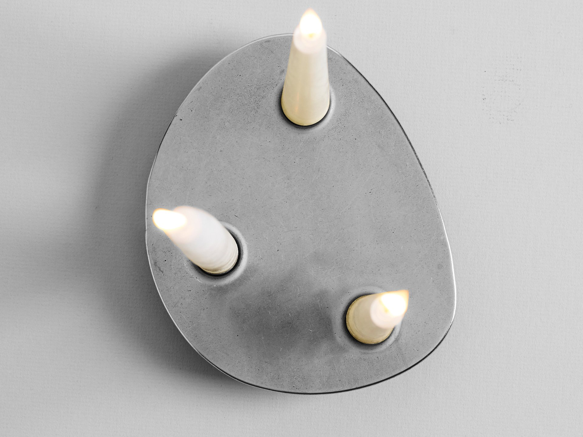 Trio Candle Holder - Aluminium