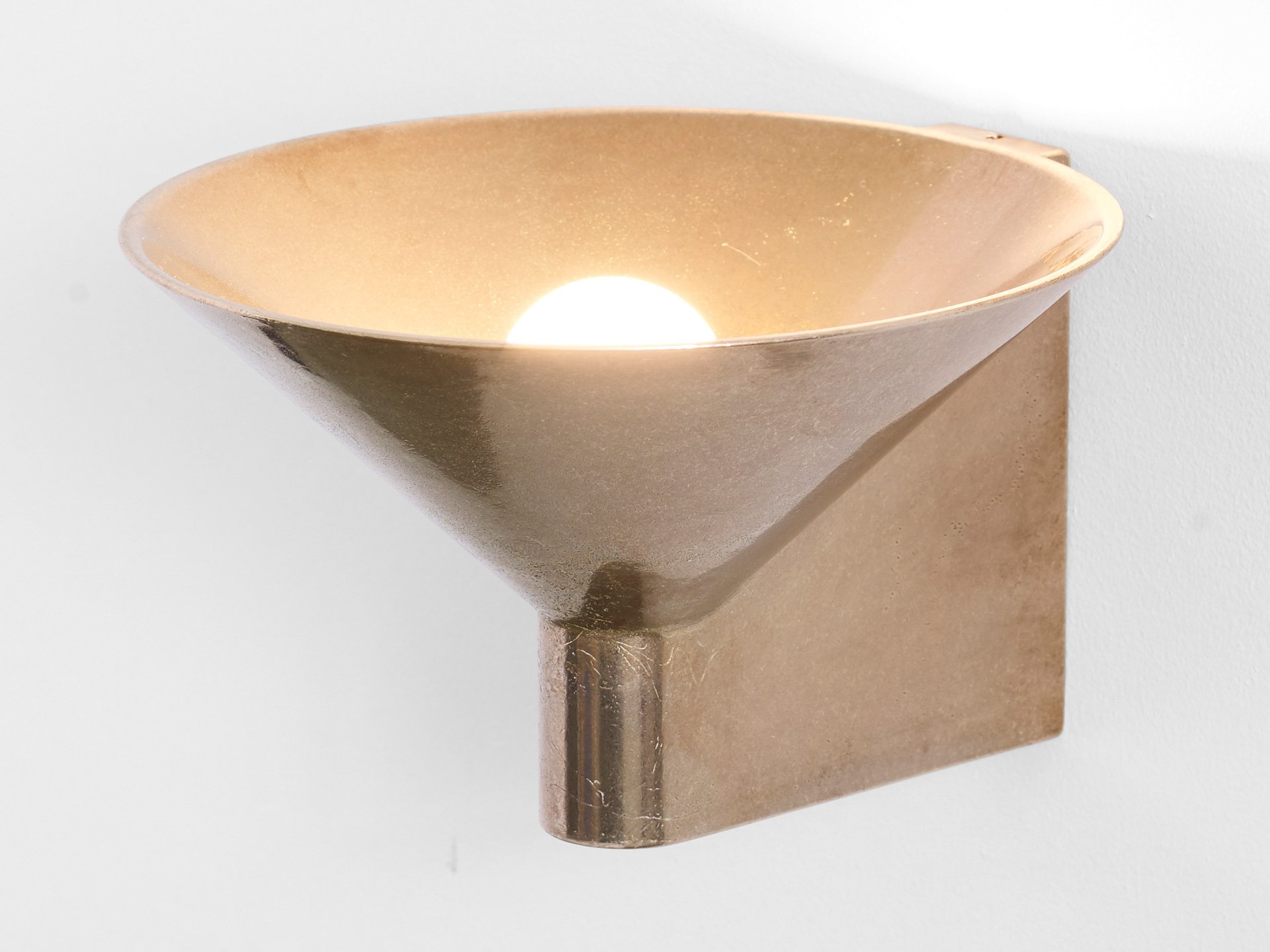 Conical Wall Light - Bronze