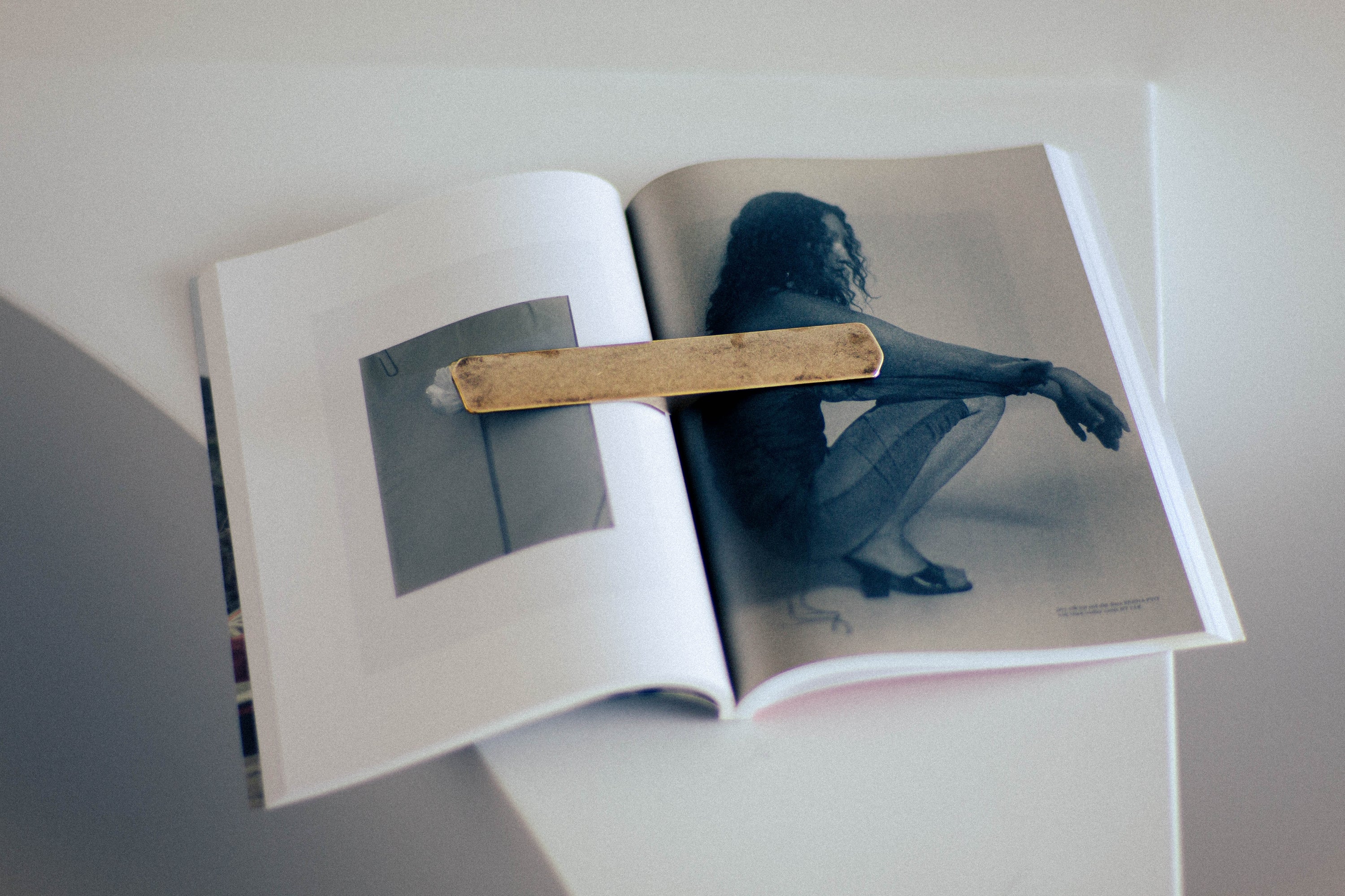 Book Weight - Brass