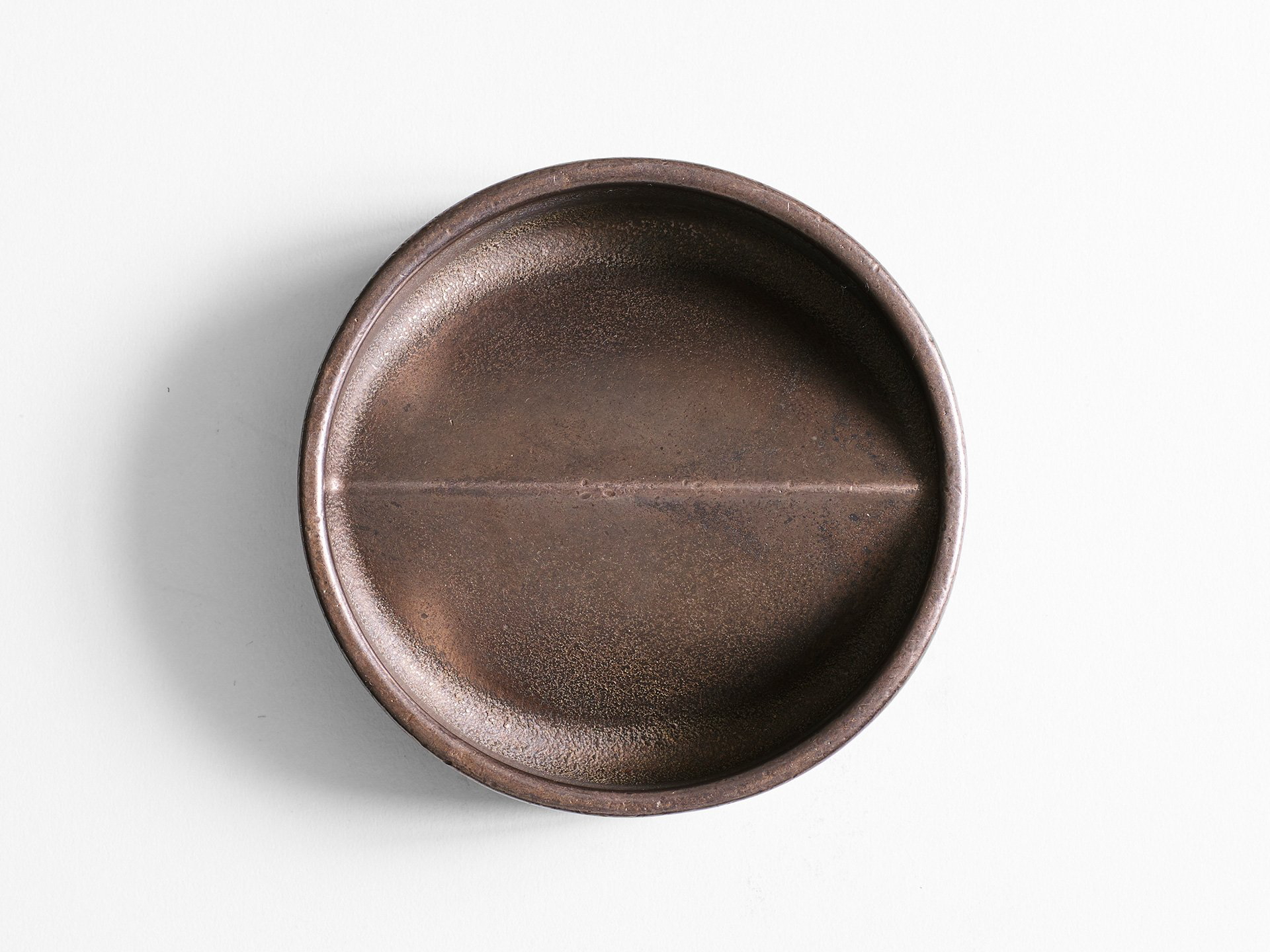 Vide poche Rond - Blackend Bronze