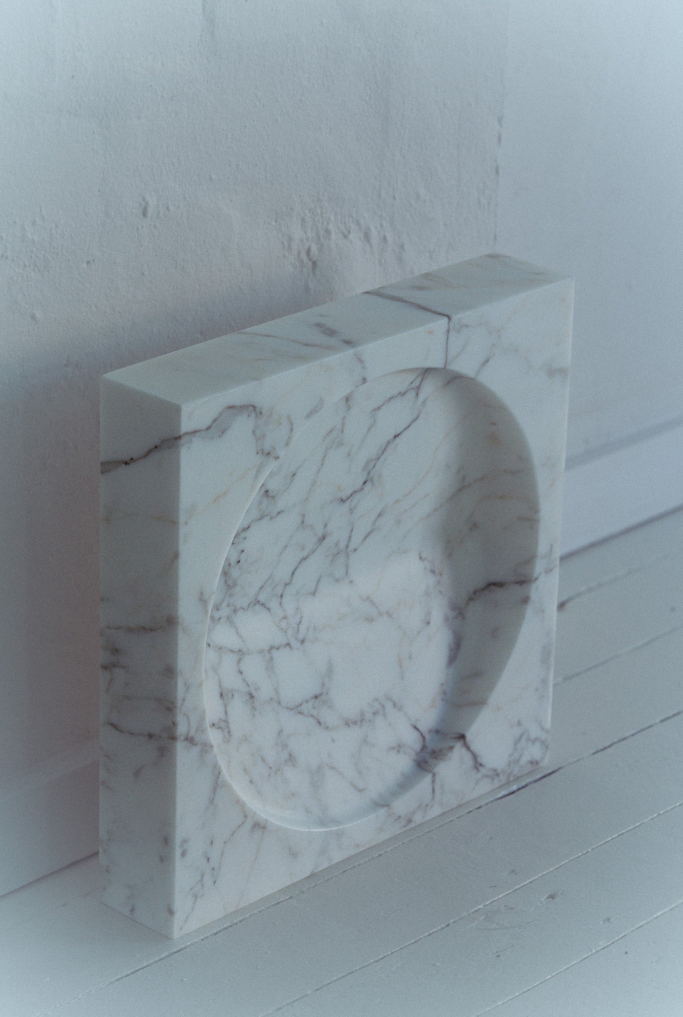 Block Big Poche Rond - Calacatta