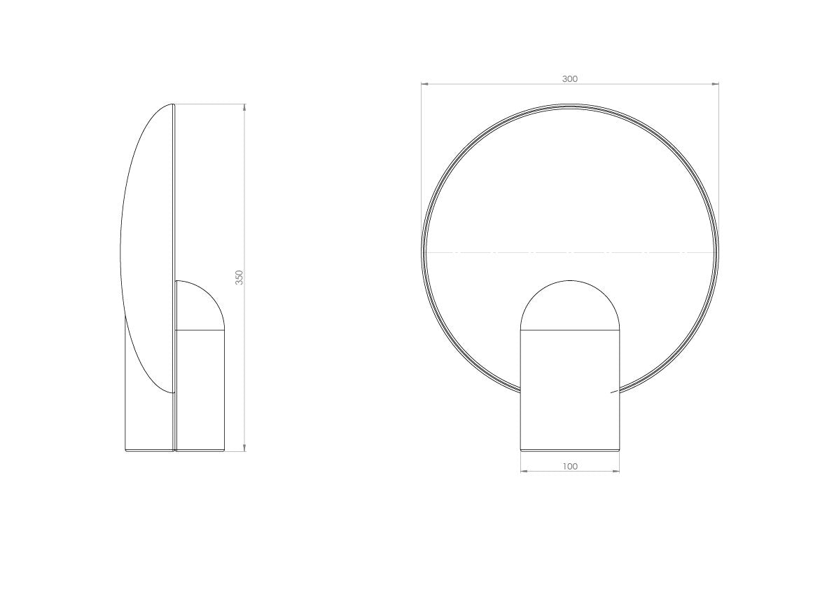 Surface Sconce - Aluminium